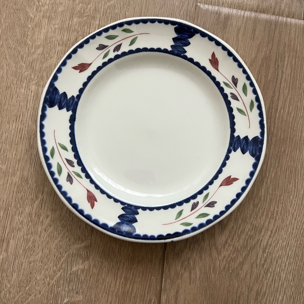 Vintage Adams Lancaster Bread Desert Plates Made in England‎